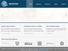 Tablet Screenshot of muncisa.com